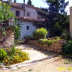 La entrada a Casa Las Palmeras