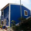 La fachada de la casa